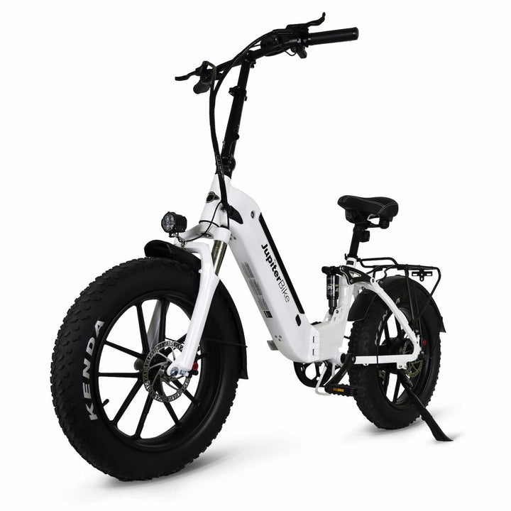 electric big tire bicycle Jupiter Bike Defiant ST Fat Tire Folding Electric Bike