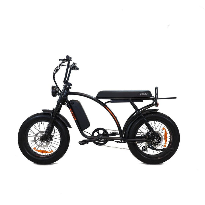 KASEN Kabbit Classic E - Bike - Moto - KASEN|Kabbit Cla|14.5 ah|Black eBike Super Shop