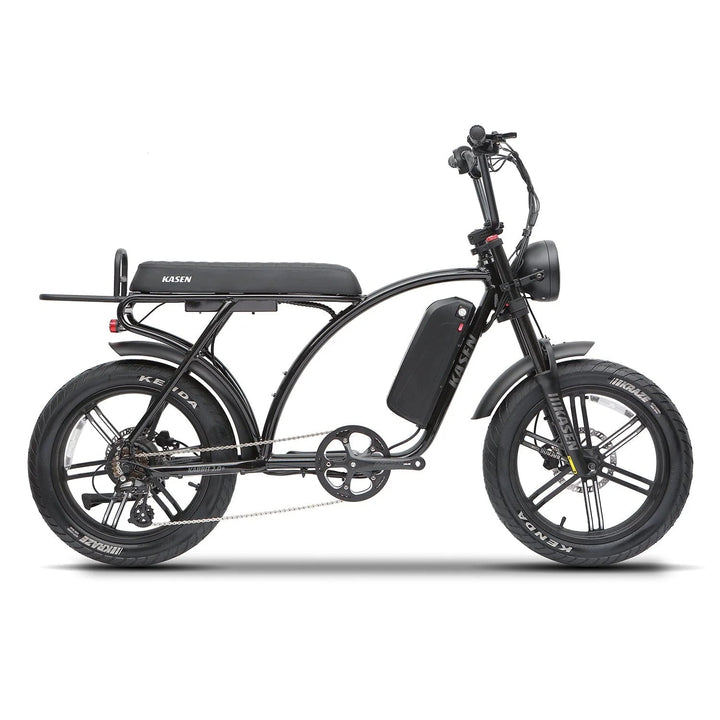 KASEN Kabbit Plus 2.0 1000 w Moto Ebike 20x4 Fat Electric e - Moto Style eBike - Moto Style eBike - KASEN|MOTO|BLACK15AH|0210 eBike Super Shop
