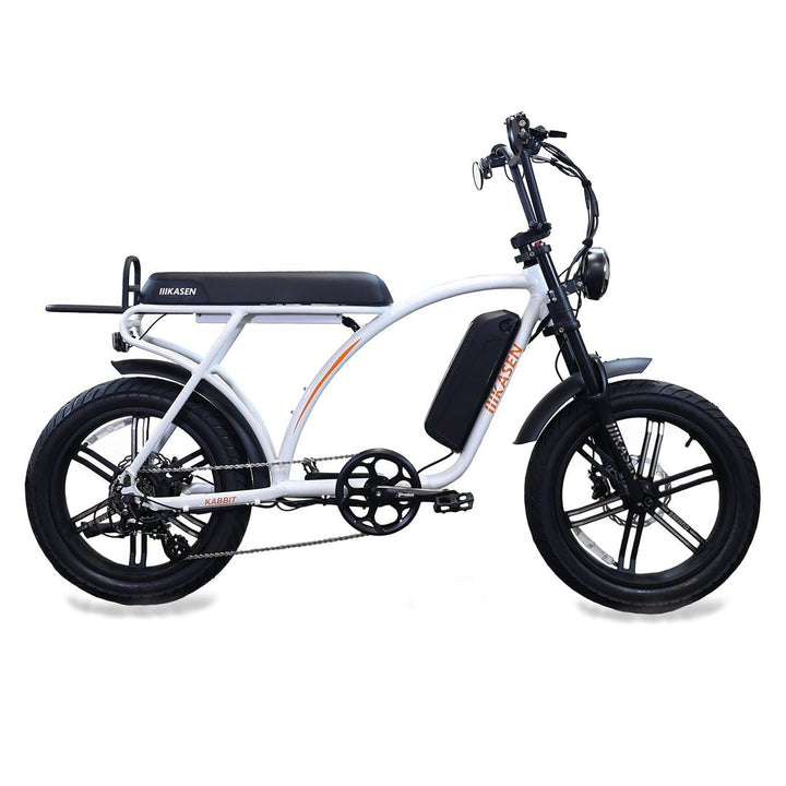 KASEN Kabbit Plus - Moto - KASEN|Kabbit Plu|14.5 ah|White eBike Super Shop