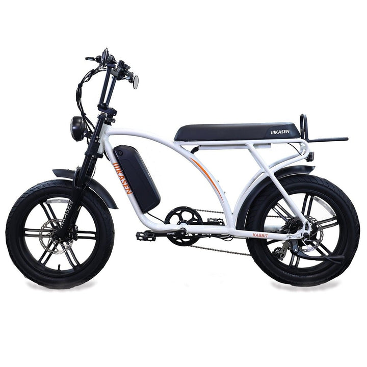 KASEN Kabbit Plus - Moto - KASEN|Kabbit Plu|14.5 ah|White eBike Super Shop