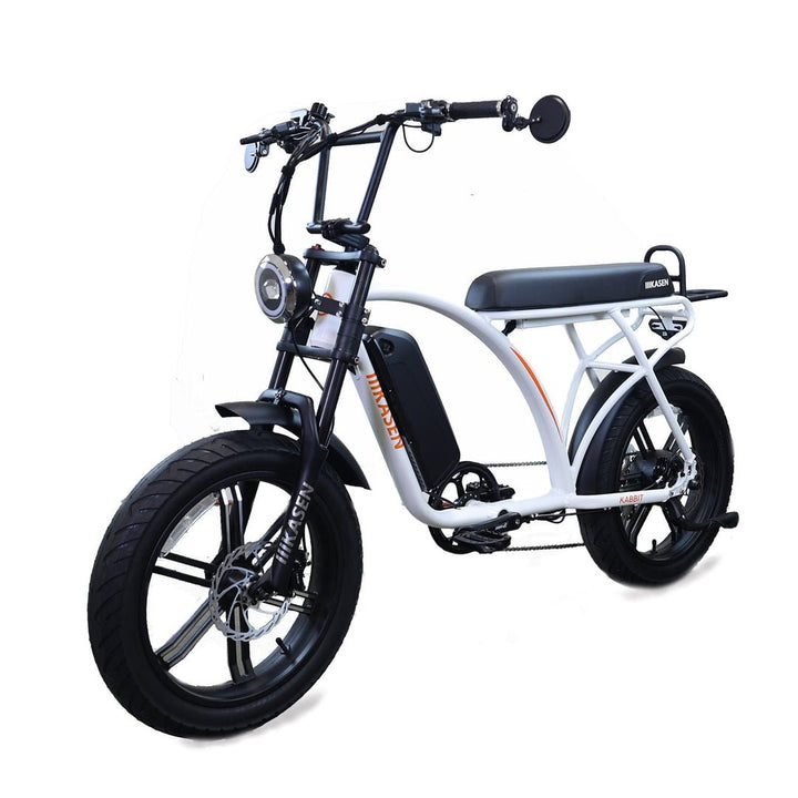 KASEN Kabbit Plus - Moto - KASEN|Kabbit Plu|14.5 ah|White eBike Super Shop