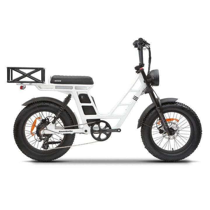 KASEN Malibu 1000 w Step Thru Ebike 20x4 Fat Electric Cargo eBike - Cargo eBike - eBike Super Shop