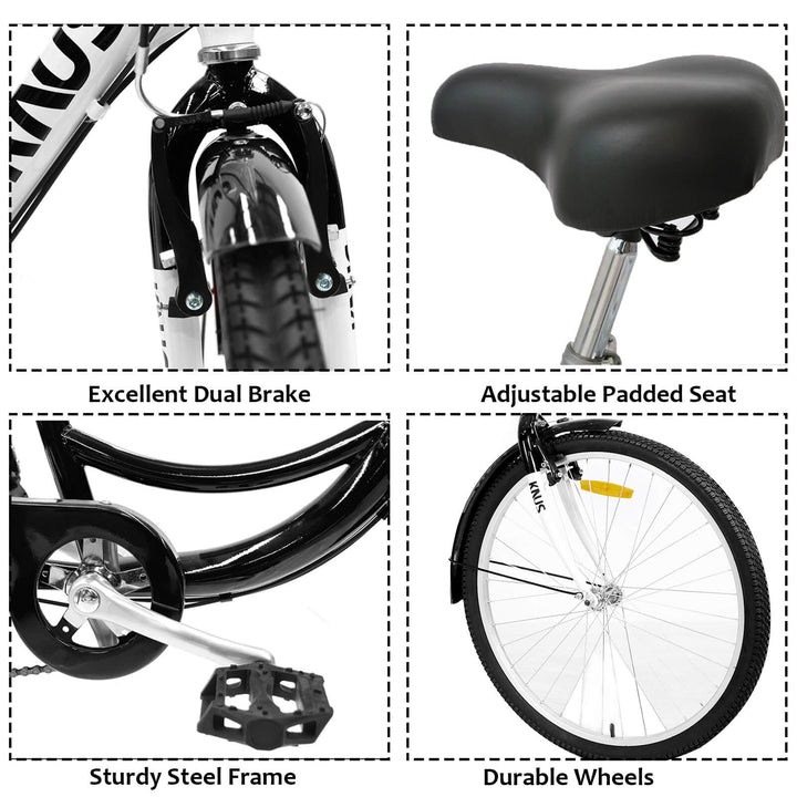 Knus Virbus 26“ Single - Speed Tricycle For Adults - Tricycles - SHP - VB - 26YE - W101952730 eBike Super Shop