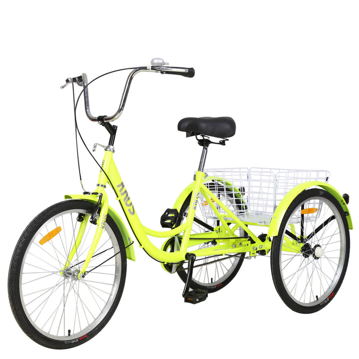 Knus Virbus 26“ Single - Speed Tricycle For Adults - Tricycles - SHP - VB - 26YE - W101952730 eBike Super Shop