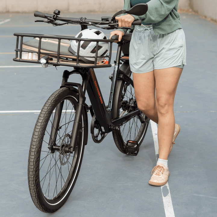 Large Front - Mounted Basket - Accessories - 200 - 00247 eBike Super Shop