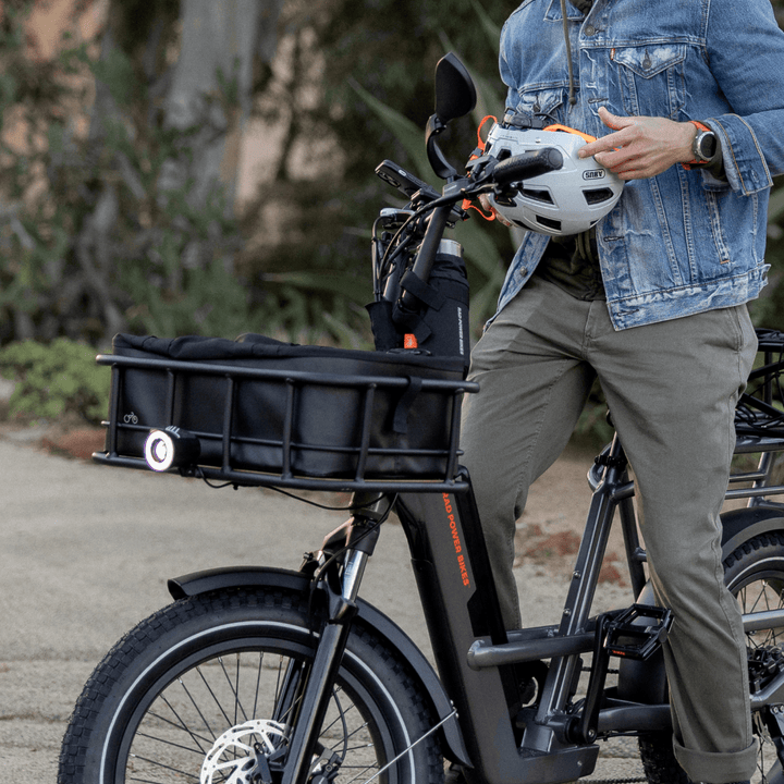 Large Front - Mounted Basket - Accessories - 200 - 00247 eBike Super Shop