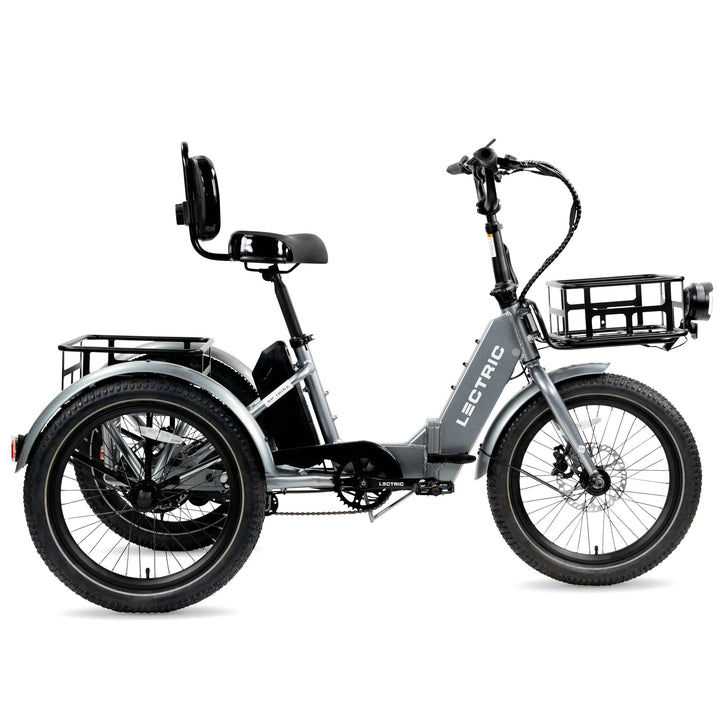 LECTRIC Electric XP Trike 500 w 48v Folding Fat Tire eBike - Trike eBike - eBike Super Shop