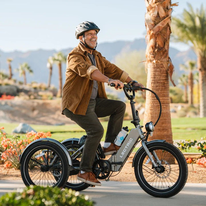 LECTRIC Electric XP Trike 500 w 48v Folding Fat Tire eBike - Trike eBike - eBike Super Shop