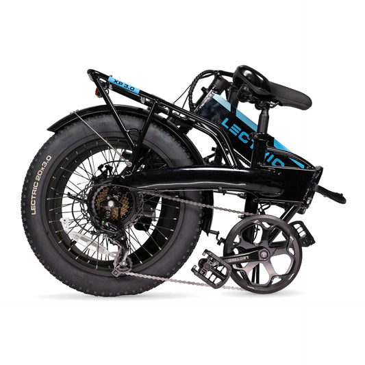 LECTRIC Folding Fat Tire Ebike XP 3.0 - Folding Step Over 500 w Electric Communter eBike - Folding Ebike - eBike Super Shop