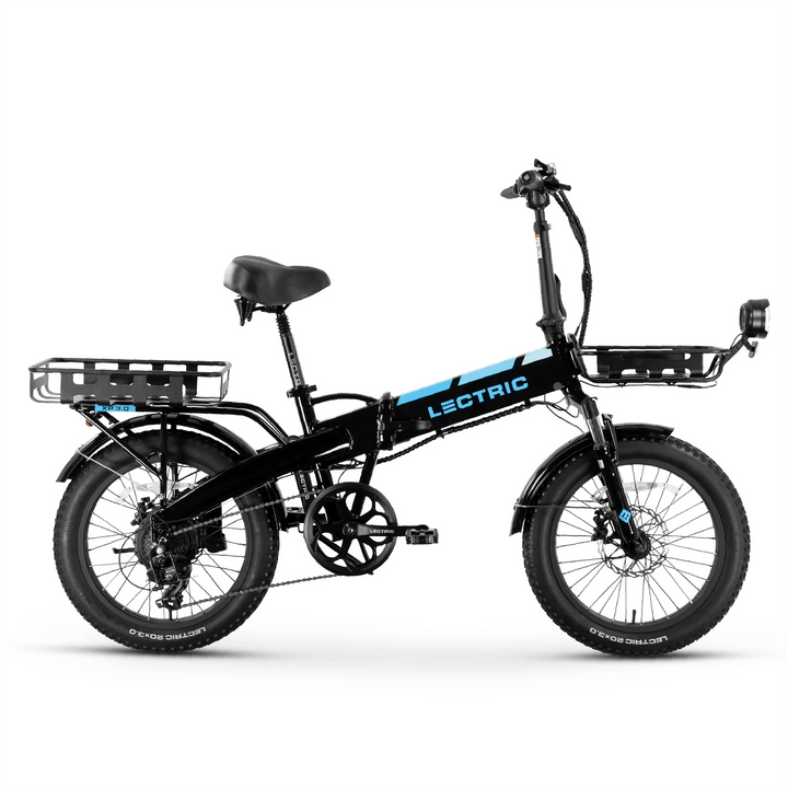 LECTRIC Folding Fat Tire Ebike XP 3.0 - Folding Step Over 500 w Electric Communter eBike - Folding Ebike - eBike Super Shop