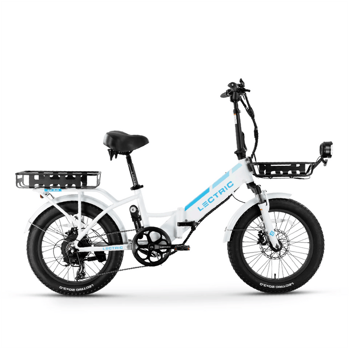 LECTRIC XP step thru 3.0 Folding Fat Tire Ebike - 500 w Electric Communter eBike - Folding Ebike - eBike Super Shop