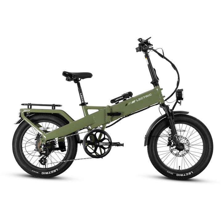 LECTRIC XP4 750W Step Over - Folding Step Thru - LECTR|XP4 750W S|17.5 ah|Pine eBike Super Shop