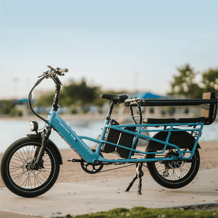 watseka xp cargo-electric bicycle LECTRIC XPedition Cargo Electric Cargo eBike 750 w 48v Step Thru electric bike