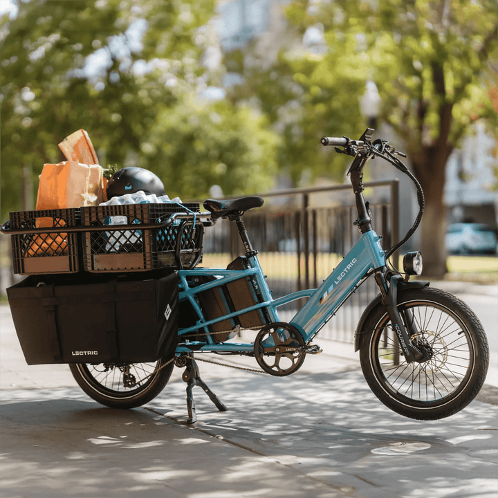 LECTRIC XPedition Cargo Dual Battery Limited - Edition 750 w - Fat Tire Electric Cargo eBike - Cargo eBike - eBike Super Shop