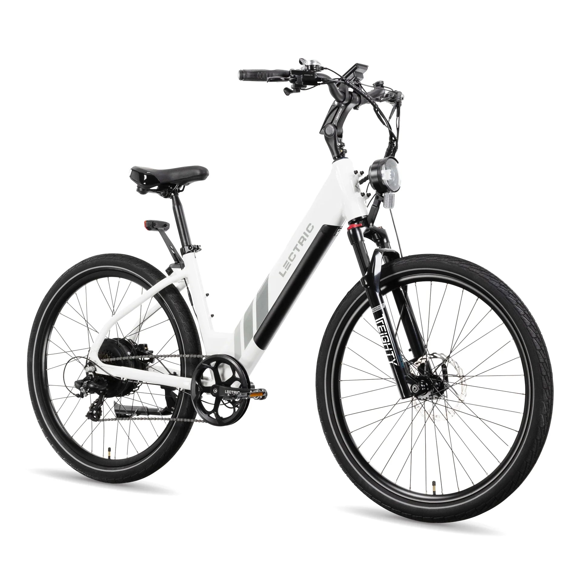 Lectric XPress Stratus White / Step-Thru / Long-Range