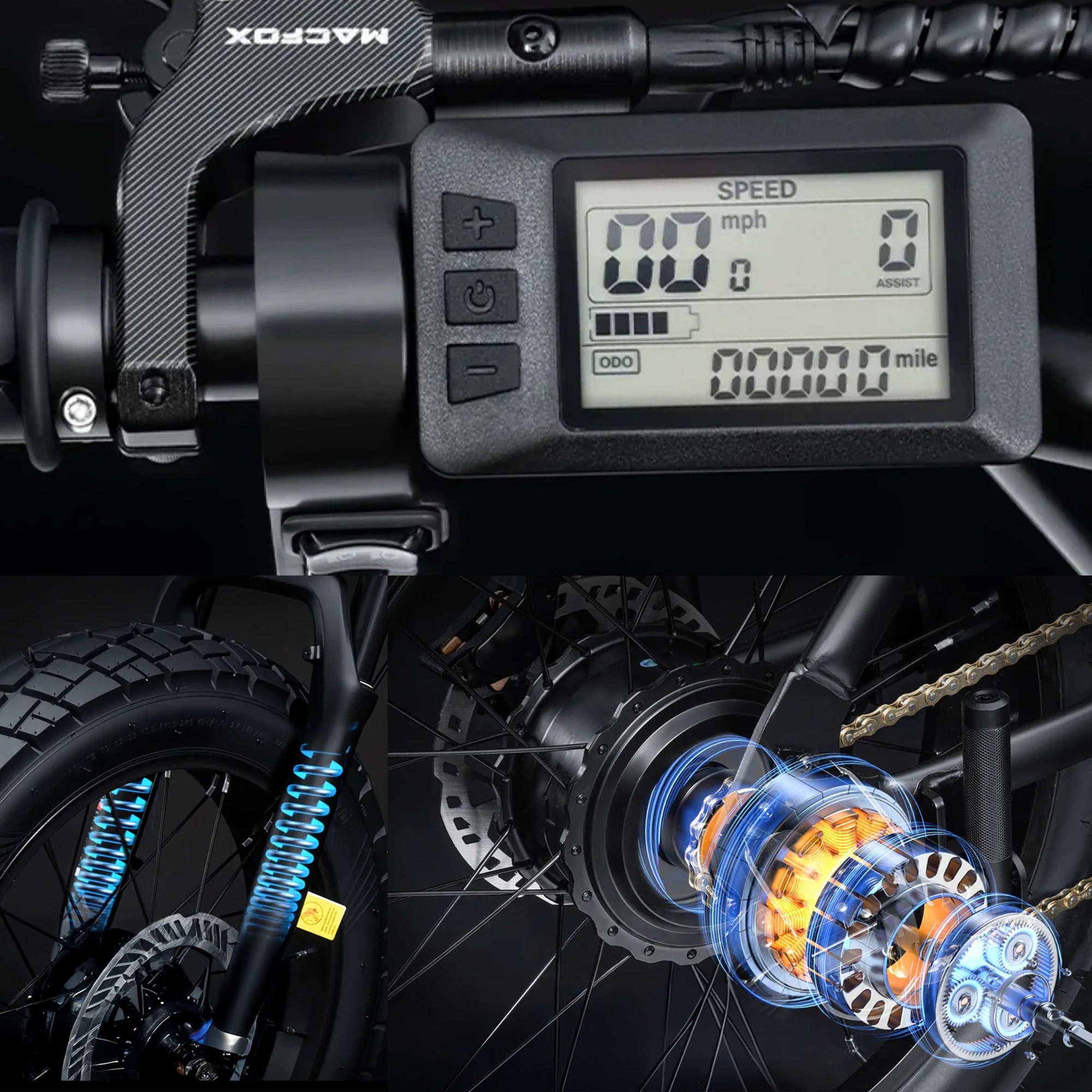 MACFOX X7 (DUAL BATTERY) | eBike Super Shop