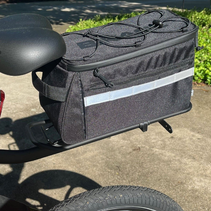 MIK Trunk Bag Big Momma Bicycle Rack Bag - Compatible with MIK (works only with MIK Rack - not Included) - eBike Super Shop