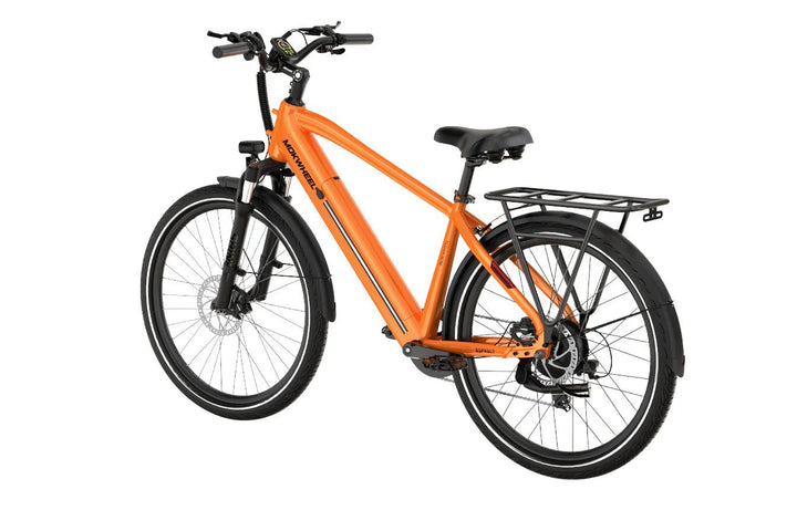 MOKWHEEL Asphalt 500 w Step Over Ebike 27.5x2.4 Urban Electric Beach Cruiser eBike - Road eBike - eBike Super Shop