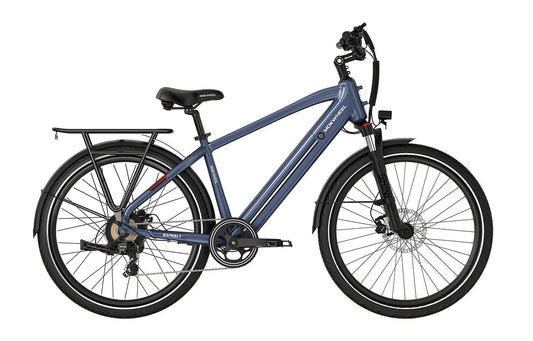 MOKWHEEL Asphalt 500 w Step Over Ebike 27.5x2.4 Urban Electric Beach Cruiser eBike - Step Over eBike - MOKWH|ROAD|BLUE|0150 eBike Super Shop