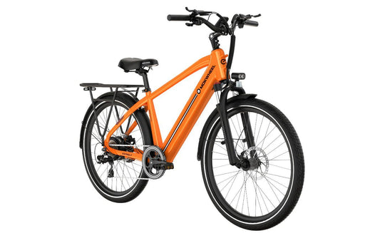 MOKWHEEL Asphalt 500 w Step Over Ebike 27.5x2.4 Urban Electric Beach Cruiser eBike - Step Over eBike - MOKWH|ROAD|ORANG|0148 eBike Super Shop