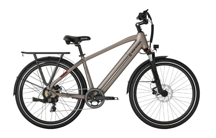 MOKWHEEL Asphalt 500 w Step Over Ebike 27.5x2.4 Urban Electric Beach Cruiser eBike - Step Over eBike - MOKWH|ROAD|TAN|0149 eBike Super Shop