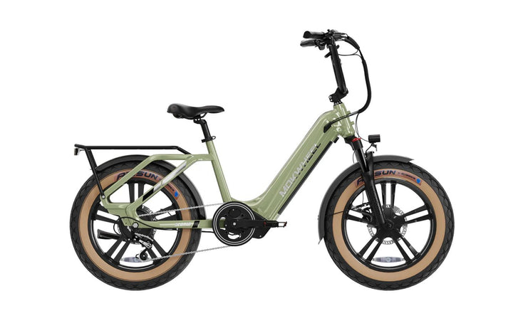 MOKWHEEL Scoria 750 w Step Thru Ebike 20x4 Fat Tire Electric Cargo eBike - Cargo eBike - eBike Super Shop