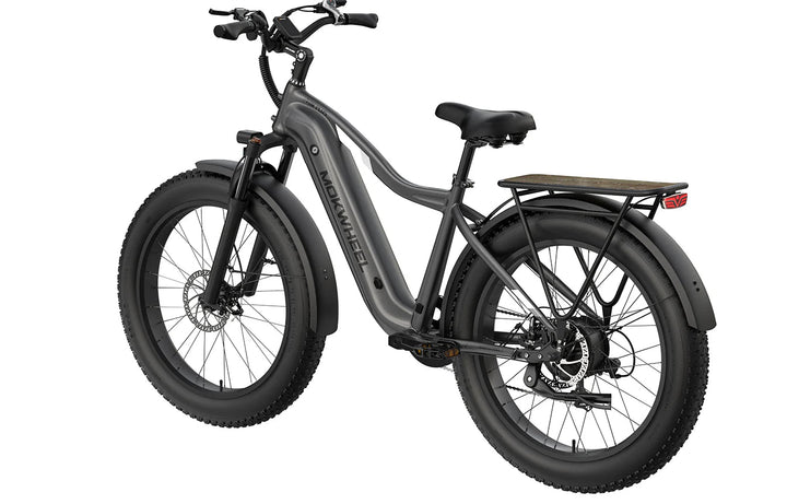 MOKWHEEL Tor Plus 750 w Step Over Ebike 26x4 Fat Tire Fat Tire Electric Beach Cruiser eBike - Fat Tire Cruiser eBike - eBike Super Shop