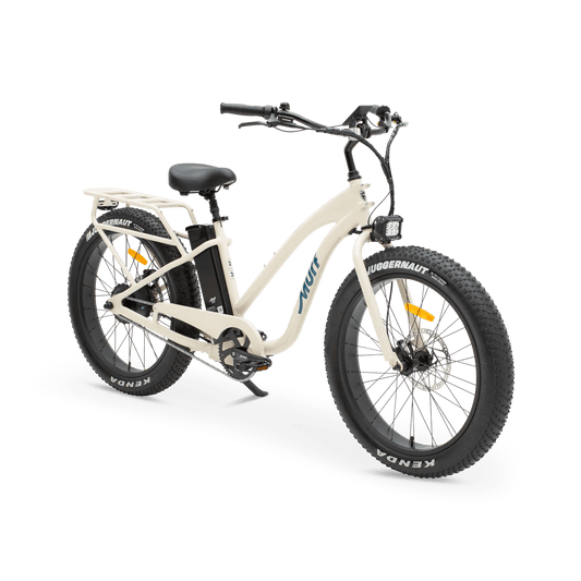 MURF Fat Tire Electric Beach Cruiser eBike Alpha ST - 52v 750 w Electric Beach Cruiser eBike - Fat Tire Cruiser eBike - MURF|BLACK|2293 eBike Super Shop