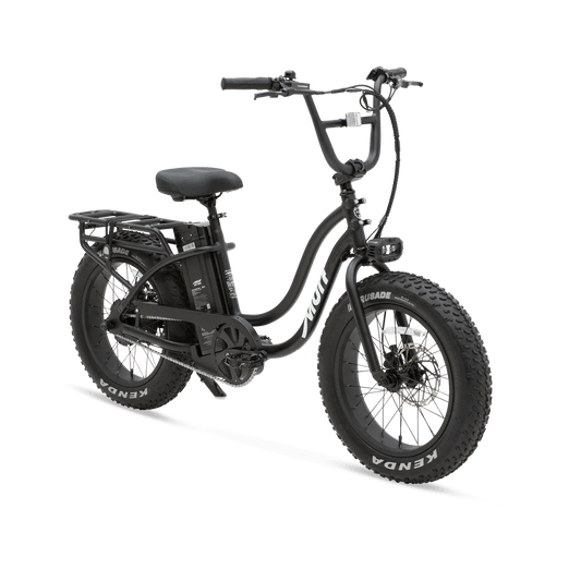 MURF Higgs Step - Thru Fat Tire eBike - Fat Tire eBike - MURF|BLACK|2286 eBike Super Shop