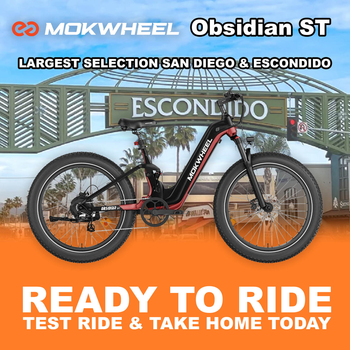 Mokwheel Obsidian Step Thru electric bike in Desert Camo