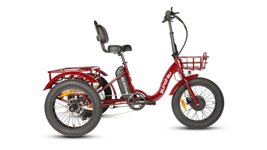 NEW - TRIKE 2.0 - Electric Bicycle - TRKE2018RD2US eBike Super Shop