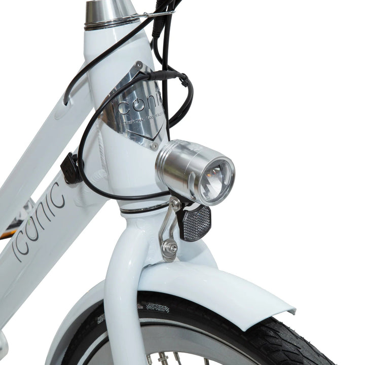 OB eBikes ICONIC Ultralight Step Thru 350 w Ready to Ride Step Thru Ebike 700x35C Electric Vintage eBike - Beach Cruiser eBike - eBike Super Shop