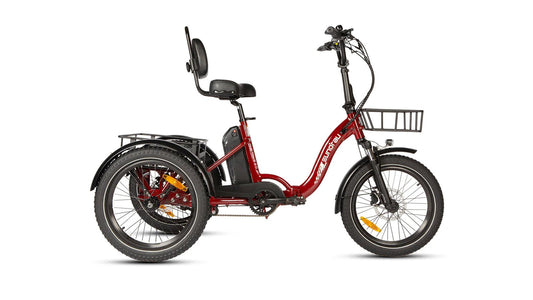 ONE - TRIKE 2.0 - Electric Bicycle - ONTR2018RD2US eBike Super Shop