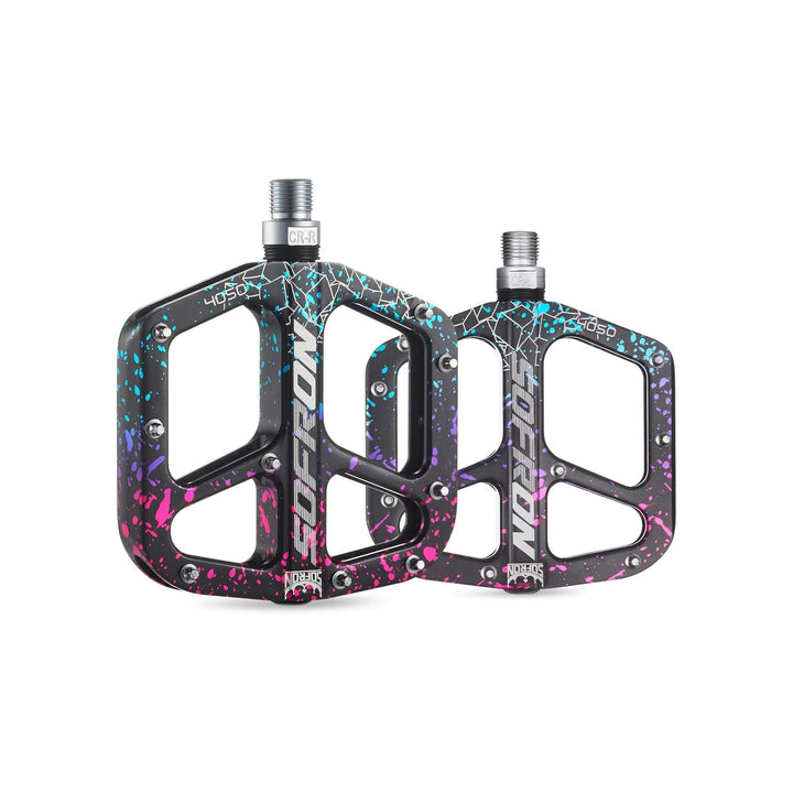 mtb pedale rainbow eBike Pedals - Alloy - Rainbow Camo