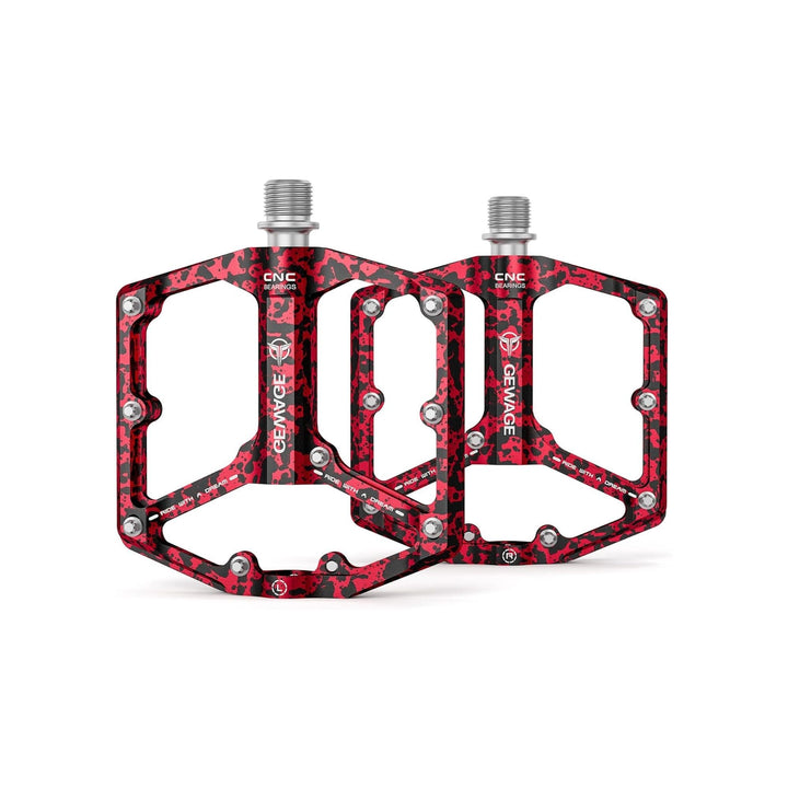 camo pedals - Alloy - Red Color:Intake Smoke This is Atmosphere v3. Glitzer The platform area measures