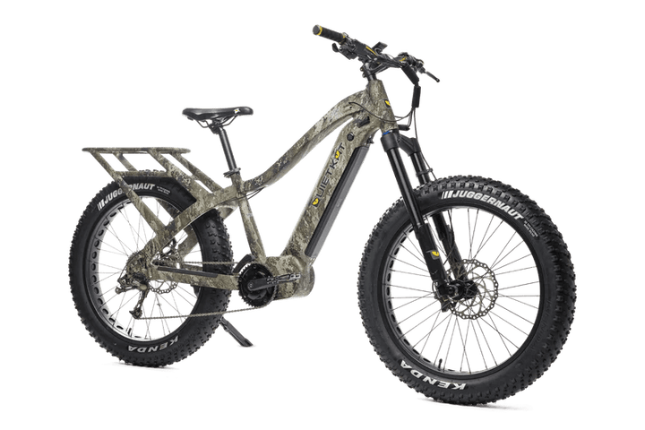 QuietKat Apex Pro 1000 w Step Over eBike 26x4.5 Fat Electric Fat Tire Mountain eBike - Mountain eBike - eBike Super Shop