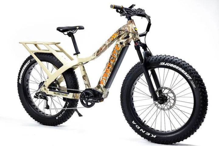 QuietKat Ranger 1000 w Step Over eBike 26x4.5 Fat Electric Fat Tire Mountain eBike - Mountain eBike - eBike Super Shop