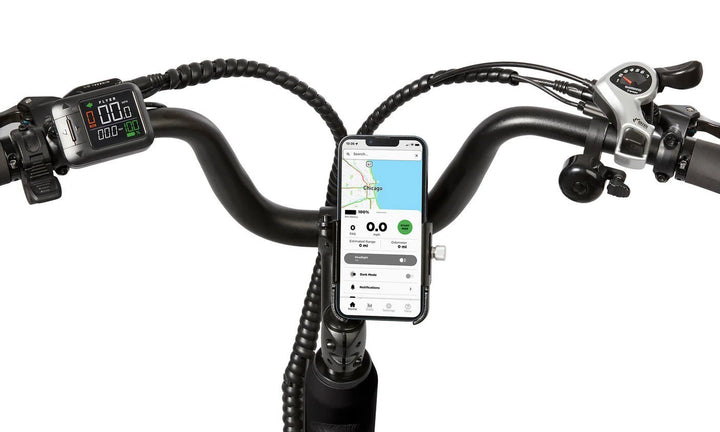 flyer e-bike display RADIO FLYER Via 500w Step Thru eBike 24x2.4 Street Electric Cargo eBike