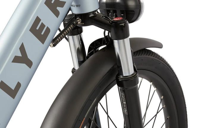 e mtb fully flyer FLYER Via Pro Step Thru eBike is a Street 24 inch tire electric bike with a powerful 750w motor and long distance 48v 14 ah battery