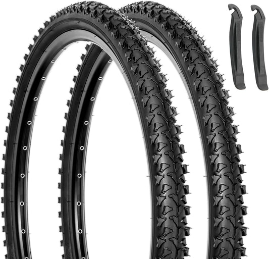 Rapids - 26"×1.95" - Bicycle Tires - SHP - E303_26195BLK_Pair eBike Super Shop