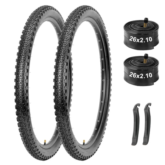 Rávos - 26/27.5/29"×2.1" - Mountain Bike Tire - SHP-HY8021_2621BLK_2TR2TB eBike Super Shop