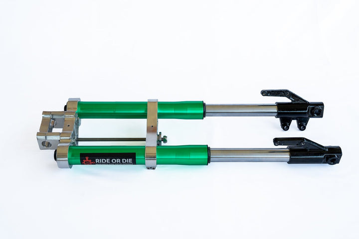 Razor MX/SX/RSF Fork Fully Bolt - On Suspension Upgrade Kit - Razor Forks - FRBKBLKCHR630 eBike Super Shop