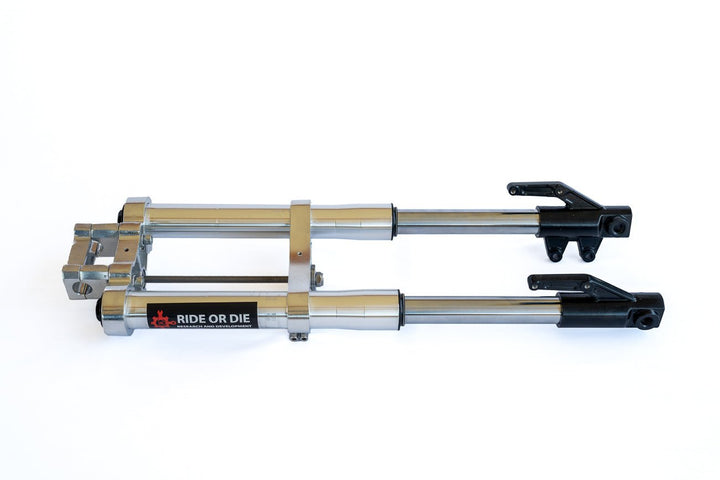 Razor MX/SX/RSF Fork Fully Bolt - On Suspension Upgrade Kit - Razor Forks - FRBKBLKCHR630 eBike Super Shop