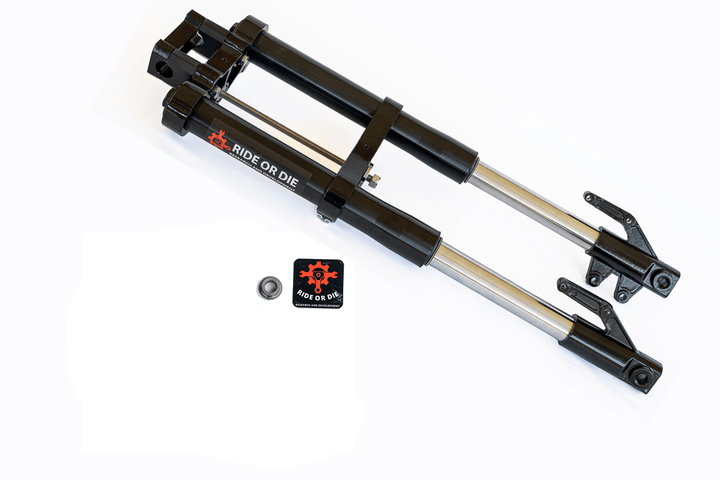 Razor MX/SX/RSF Fork Fully Bolt - On Suspension Upgrade Kit - Razor Forks - NBBLKMDN630 eBike Super Shop