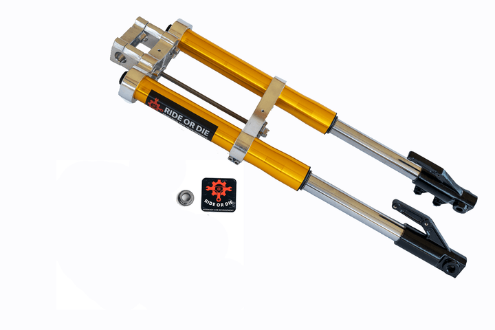Razor MX/SX/RSF Fork Fully Bolt - On Suspension Upgrade Kit - Razor Forks - NBGLDCHR630 eBike Super Shop