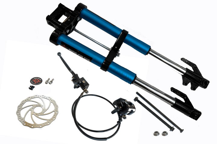 Razor MX/SX/RSF Fork Fully Bolt - On Suspension Upgrade Kit - Razor Forks - sku - 50575953822010 eBike Super Shop