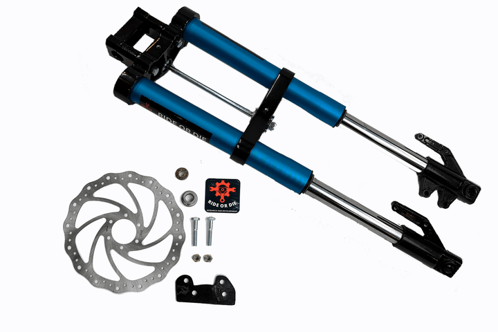 Razor MX/SX/RSF Fork Fully Bolt - On Suspension Upgrade Kit - Razor Forks - sku - 50575953854778 eBike Super Shop