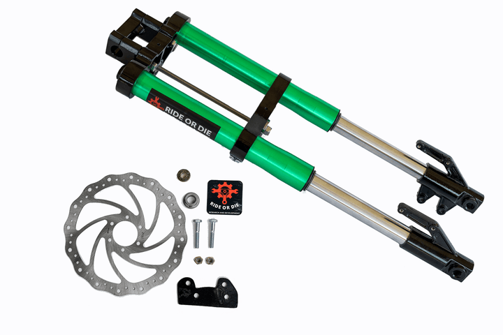 Razor MX/SX/RSF Fork Fully Bolt - On Suspension Upgrade Kit - Razor Forks - ZMGRNMDN630 eBike Super Shop