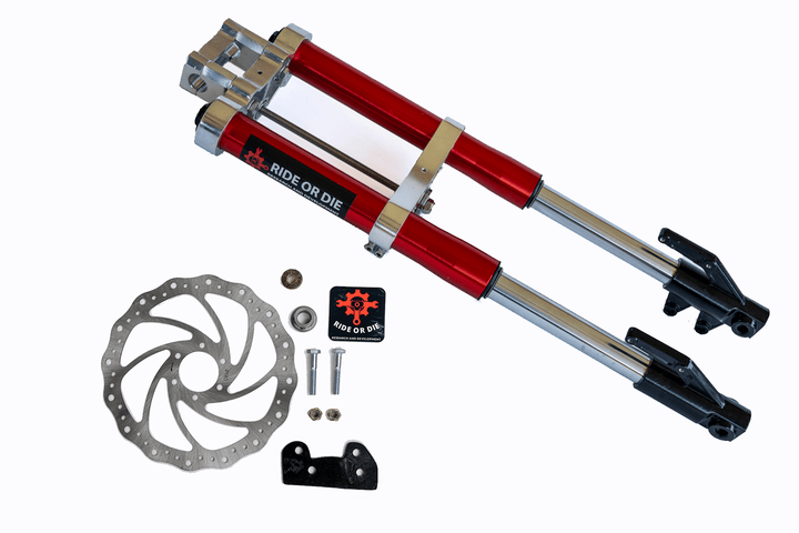 Razor MX/SX/RSF Fork Fully Bolt - On Suspension Upgrade Kit - Razor Forks - ZMRDCHR630 eBike Super Shop